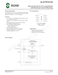 SLG7NT614VTR數據表 封面