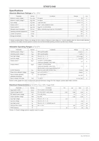 STK672-540 Datasheet Page 2