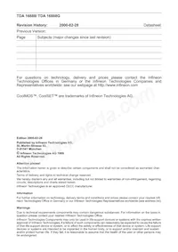 TDA16888GGEGHUMA1 Datasheet Pagina 2