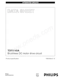 TDF5140AP/C1 Datenblatt Cover