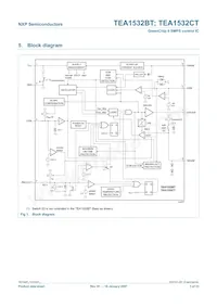 TEA1532BT/N1/S35 Datasheet Pagina 3