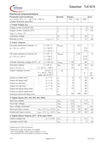 TLE6216G Datasheet Pagina 6