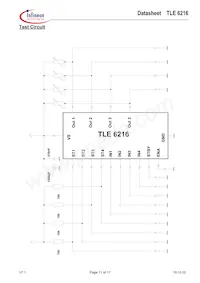 TLE6216G Datasheet Pagina 11