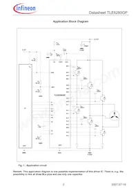 TLE6280GPAUMA2數據表 頁面 2