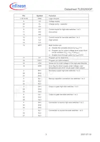 TLE6280GPAUMA2數據表 頁面 3