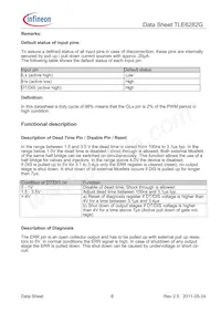TLE6282GXUMA1 Datasheet Page 8