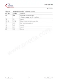 TLE7209-2R Datenblatt Seite 3