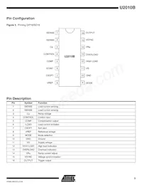 U2010B-MFPG3 Datasheet Page 3