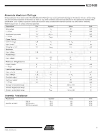 U2010B-MFPG3 Datasheet Page 7