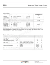 UDK2559LBTR-T Datasheet Page 2