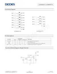 ULN2003V12S16-13 Datasheet Pagina 2