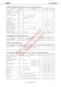 UPD166007T1F-E1-AY Datasheet Pagina 5