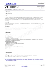 UPD166037T1J-E1-AY Datasheet Copertura