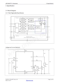 UPD166037T1J-E1-AY Datasheet Pagina 3