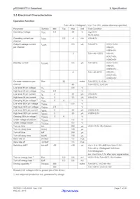 UPD166037T1J-E1-AY Datasheet Pagina 7