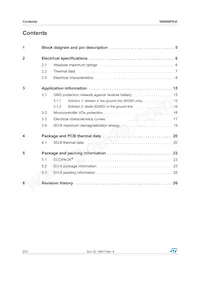 VN800PSTR-61-E Datasheet Pagina 2