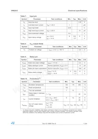 VN820-E Datasheet Pagina 11