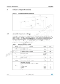 VN920-B5H13TR Datasheet Page 6