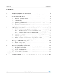 VN920B5-E Datasheet Pagina 2