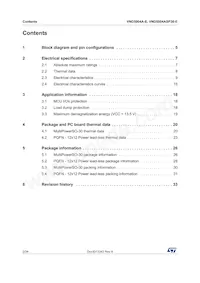 VND5004ASP30-E Datasheet Pagina 2