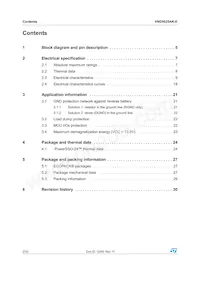 VND5025AK-E Datasheet Pagina 2