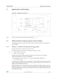 VND5025AK-E Datasheet Pagina 21