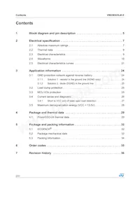 VND5E025LK-E Datasheet Pagina 2