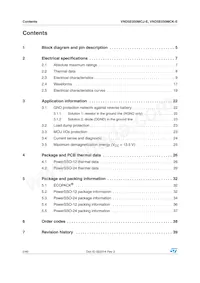 VND5E050MCKTR-E Datasheet Pagina 2