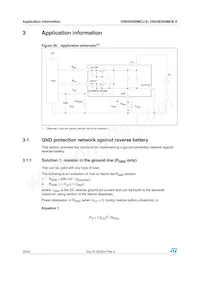 VND5E050MCKTR-E Datasheet Pagina 22