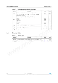 VND5T035AK-E Datasheet Pagina 8