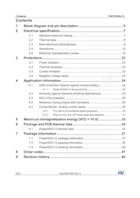 VND7050AJ12TR-E Datasheet Pagina 2