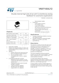 VND7140AJ12TR-E Datasheet Cover