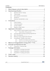 VND7140AJ12TR-E Datasheet Page 2