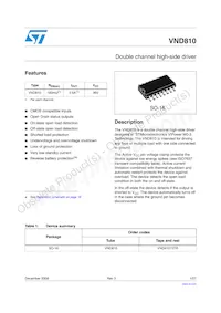 VND81013TR Datenblatt Cover