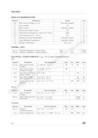 VNP35N07數據表 頁面 2