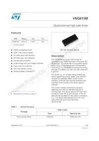 VNQ810M13TR Datasheet Copertura