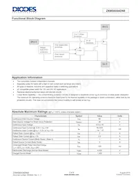 ZXMS6004DN8-13 Datasheet Page 2