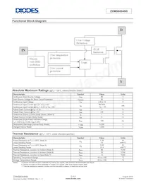 ZXMS6004N8-13 Datasheet Pagina 2