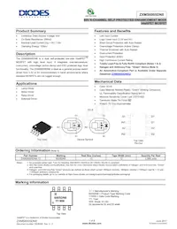 ZXMS6005DN8-13 Datenblatt Cover