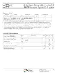 A6279ELWTR-T Datasheet Pagina 2