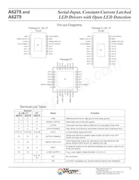 A6279ELWTR-T Datasheet Page 3