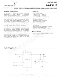 AAT3112IVN-5.0-T1 Datasheet Copertura