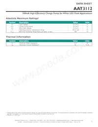 AAT3112IVN-5.0-T1數據表 頁面 3