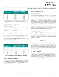 AAT3190IKS-T1 Datasheet Page 11