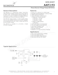 AAT3193IJQ-4-T1數據表 封面