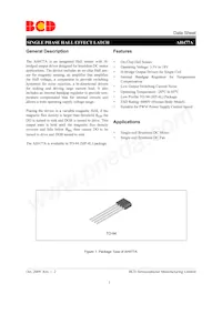 AH477AZ4-AG1 Datasheet Copertura