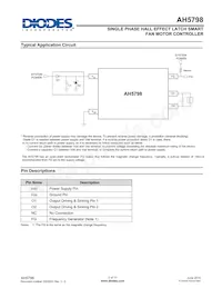 AH5798-WTG-7 Datasheet Pagina 2