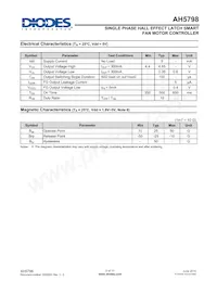 AH5798-WTG-7 Datasheet Page 5