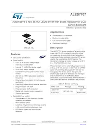 ALED7707 Datasheet Cover