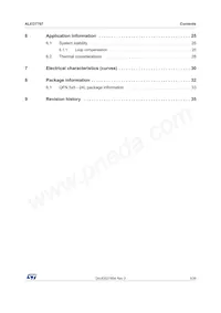 ALED7707 Datasheet Page 3